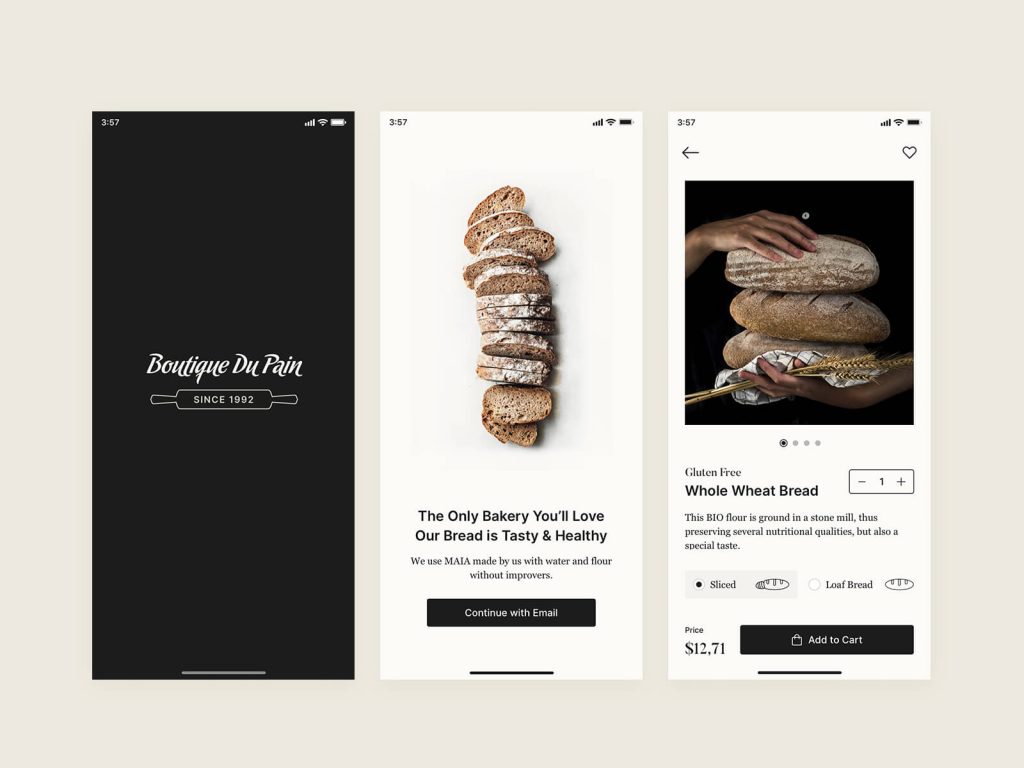 Bakery - A Mobile Freebie For Sketch